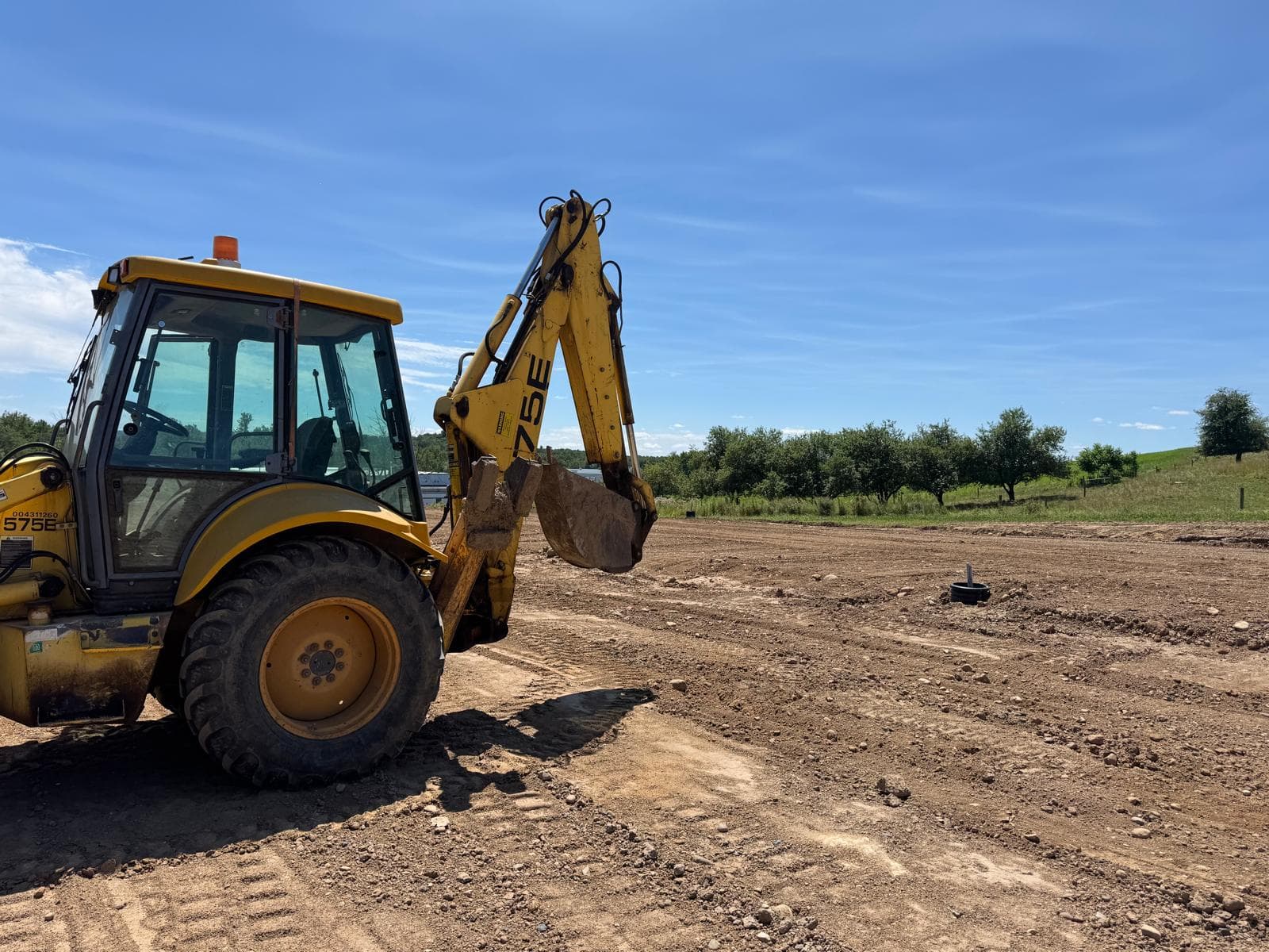 Drainage system installation project in Auburn, NY