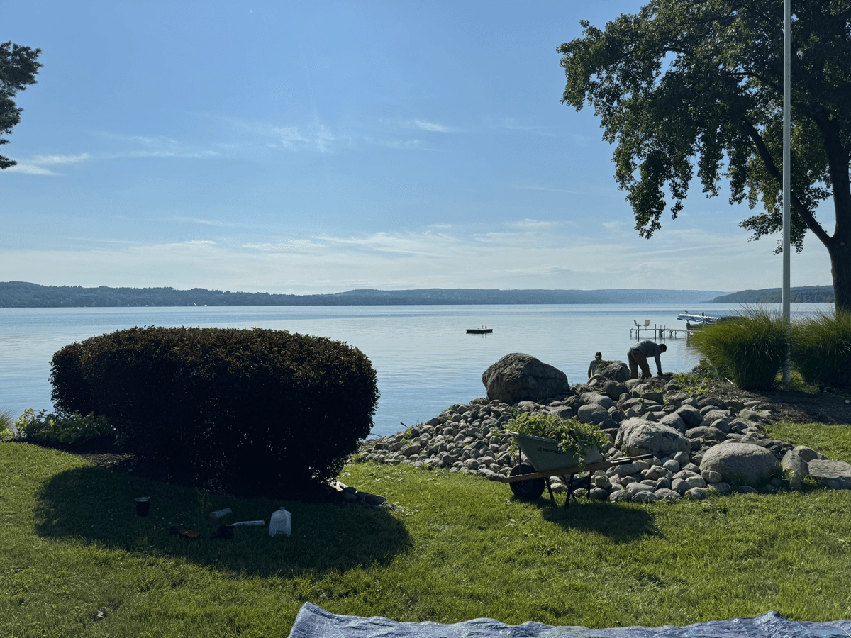 Hardscaping project